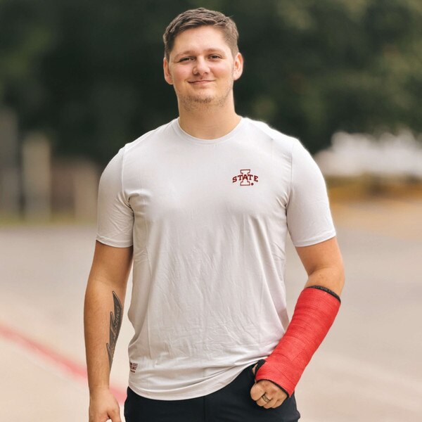 UNRL I-State 2025 Gray Performance T-Shirt